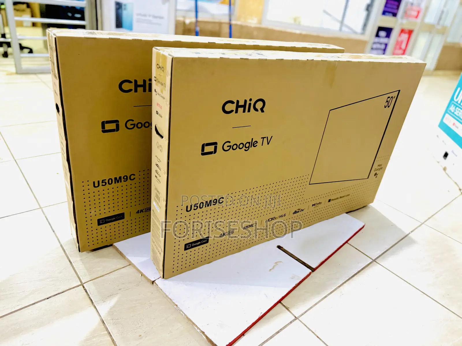 Chiq 50inch 4k Tv Smart Android