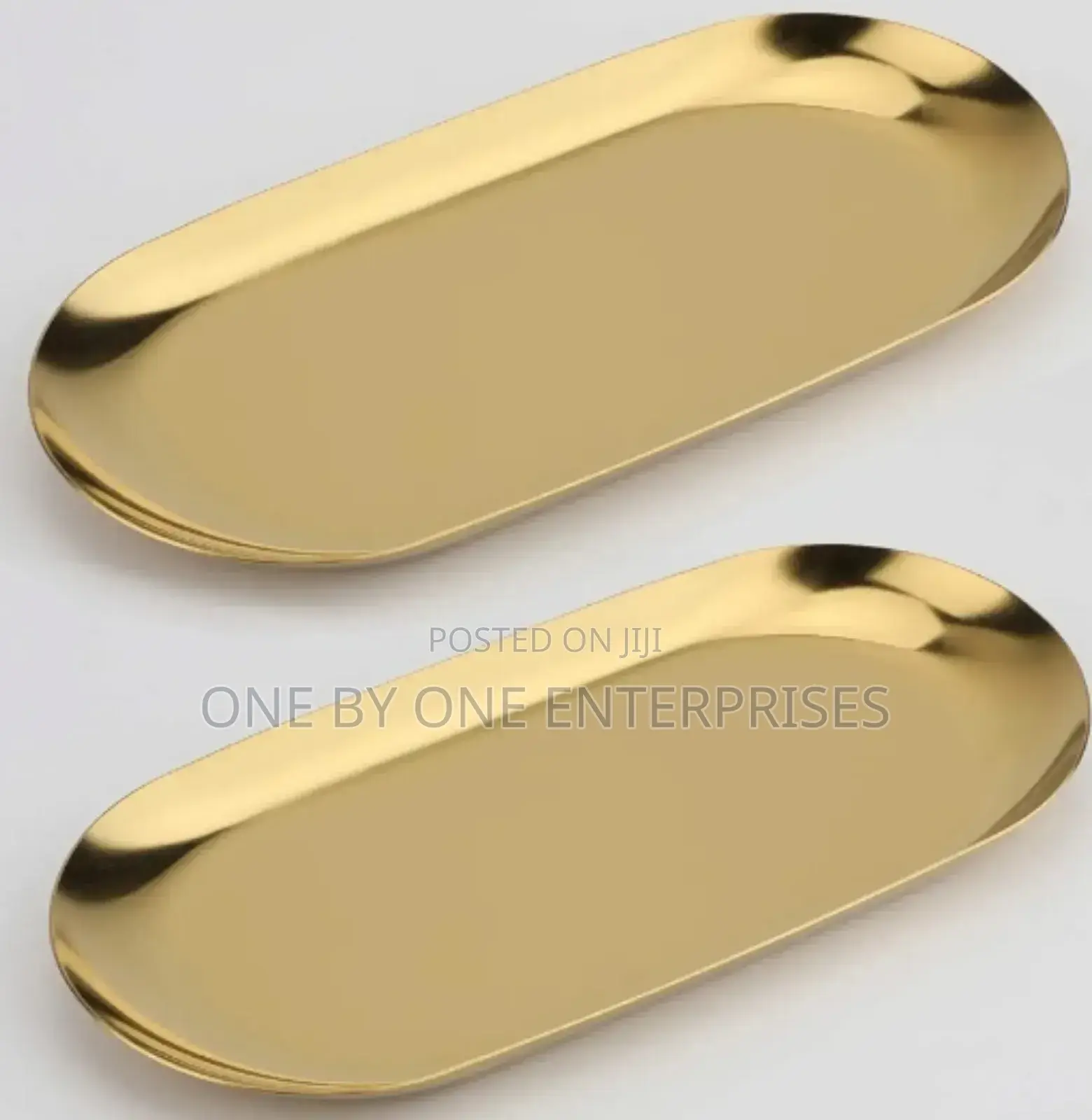 Stainless Steel Decorative Tray.