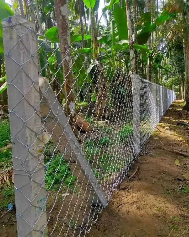 4ft Concrete Chain Link Fencing