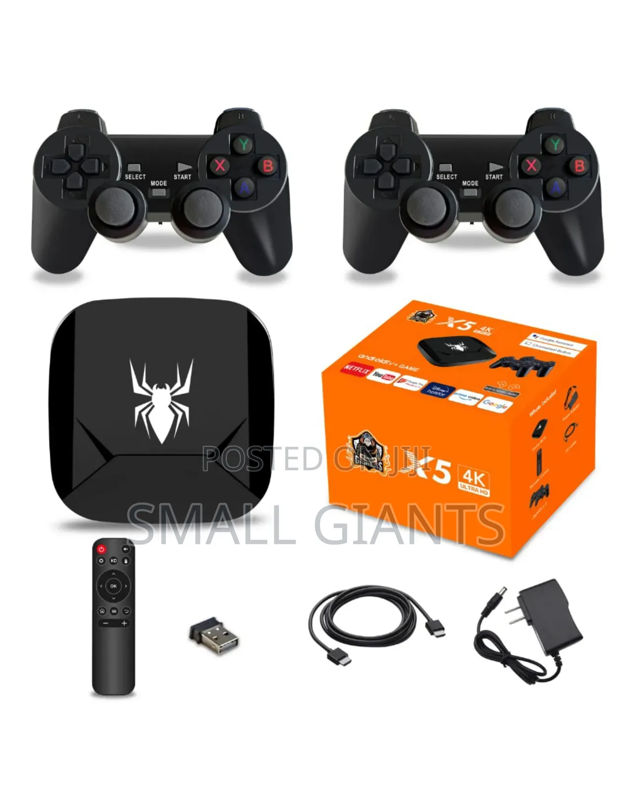 2in1 X5 Android Tv Box and Game Console