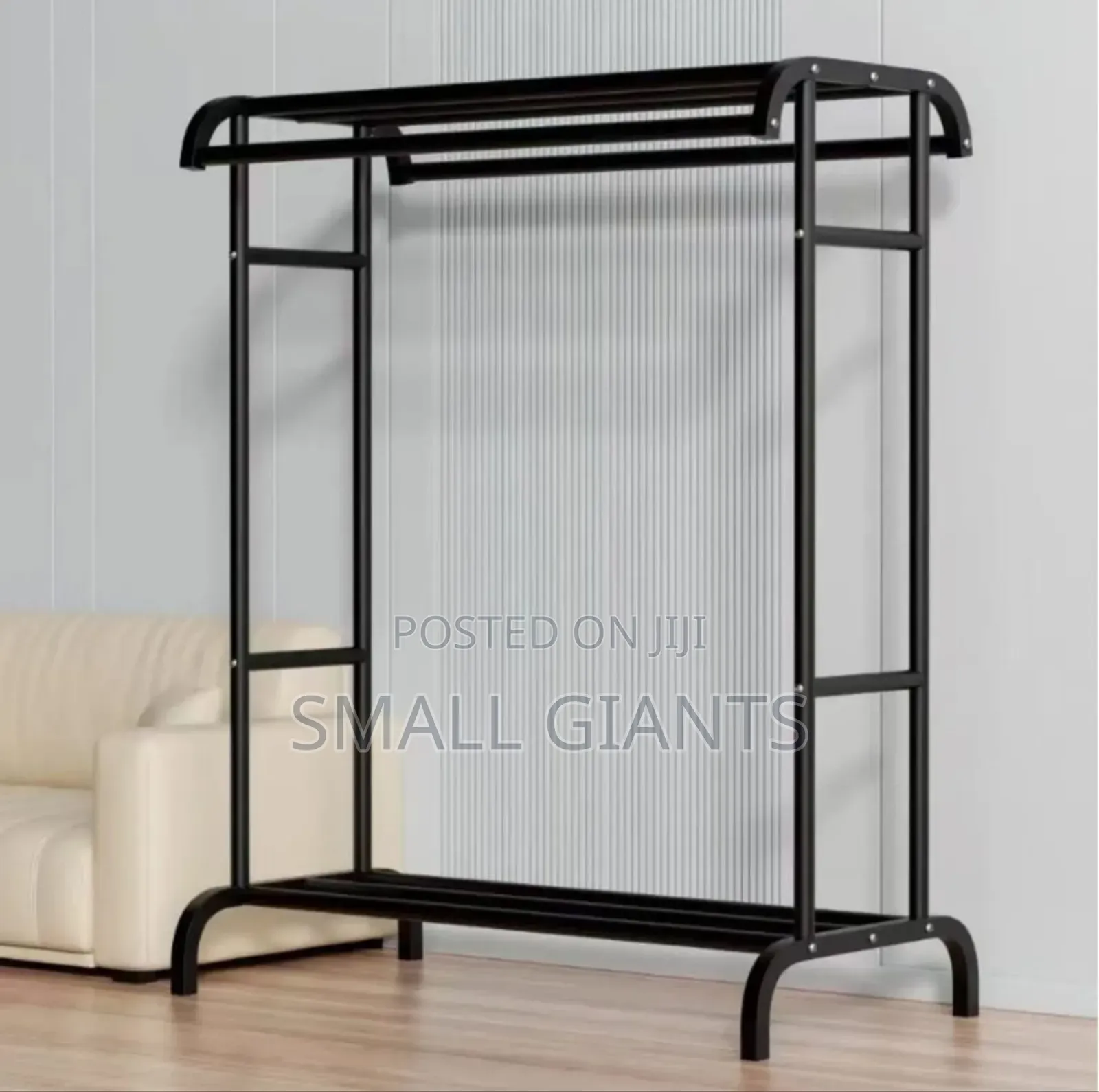 Double Rod Clothing Garment Rack