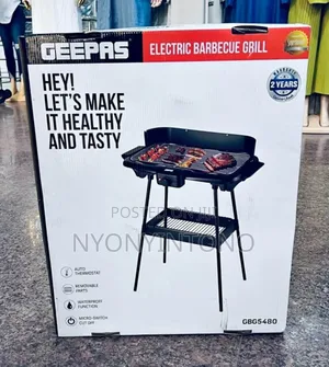 Geepas Top-Quality Stainless Steel Electric Barbecue Grill