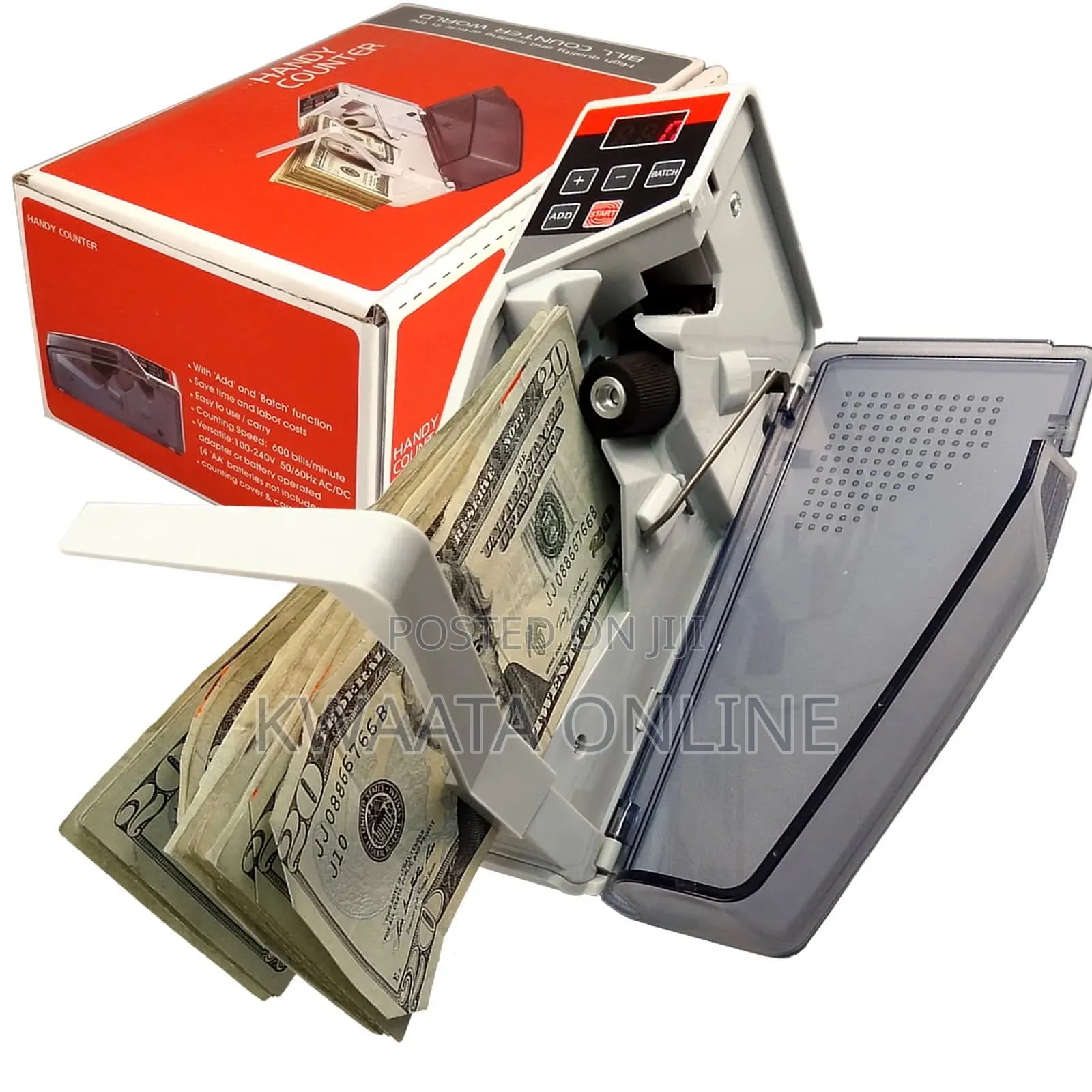 Handy Bill Counter With Stopper to Prevent Variation