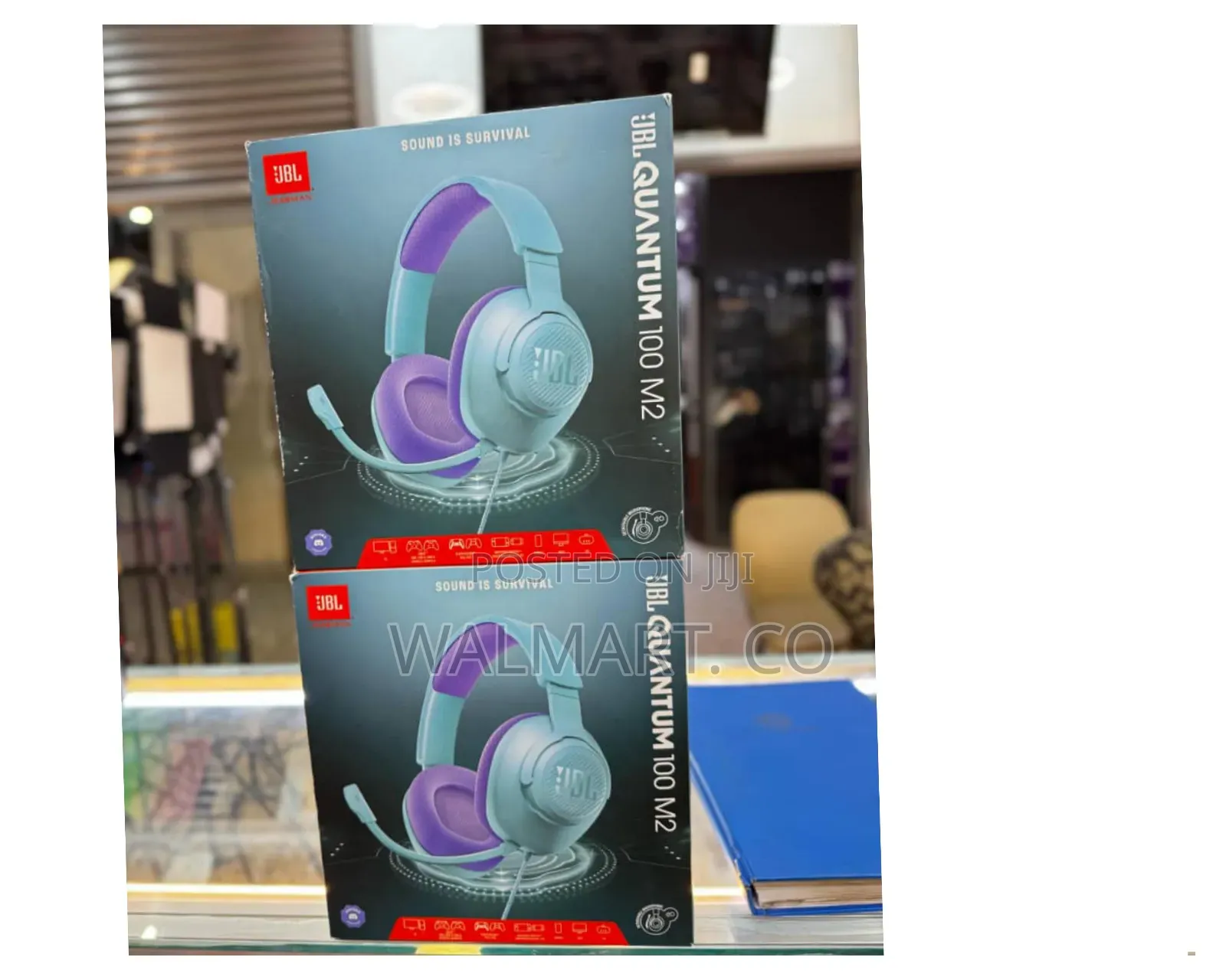 JBL Quantum 100 M2 Wired Headphones