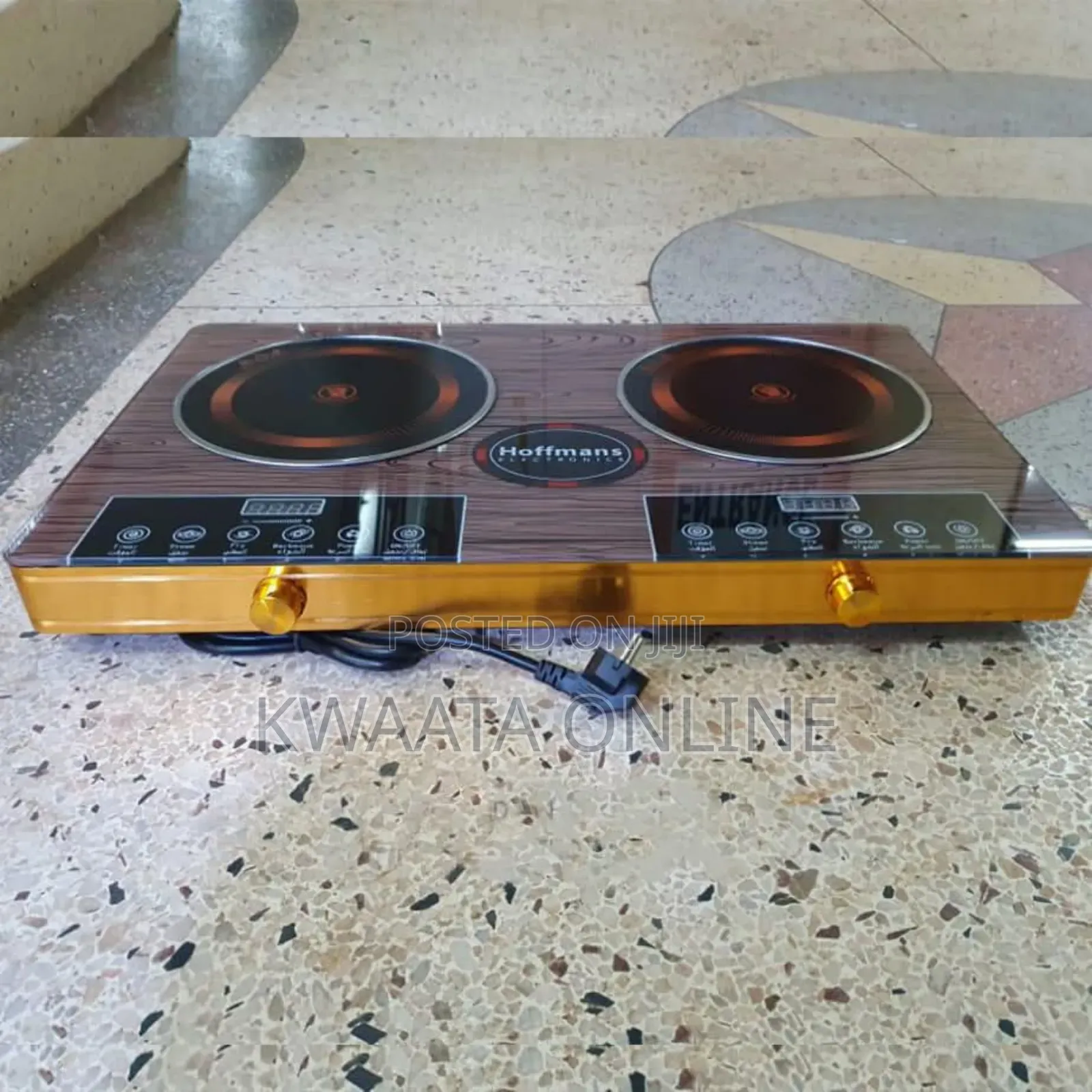 Hoffmans Double Infrared Induction Cooker