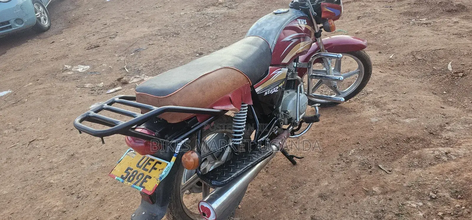 TVS XL 100 2018 Red
