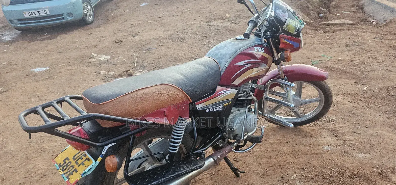 TVS XL 100 2018 Red