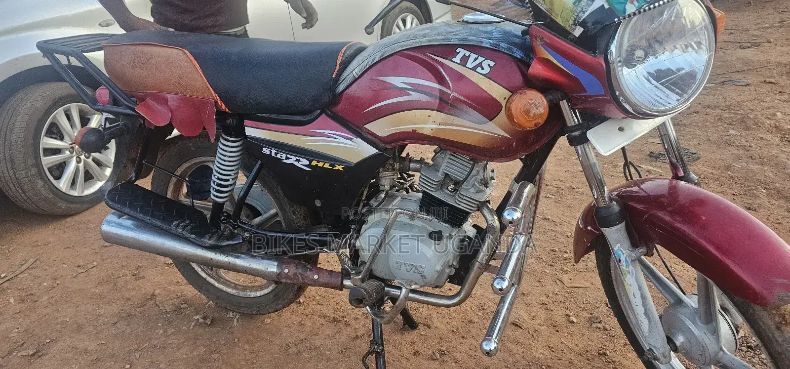 TVS XL 100 2018 Red