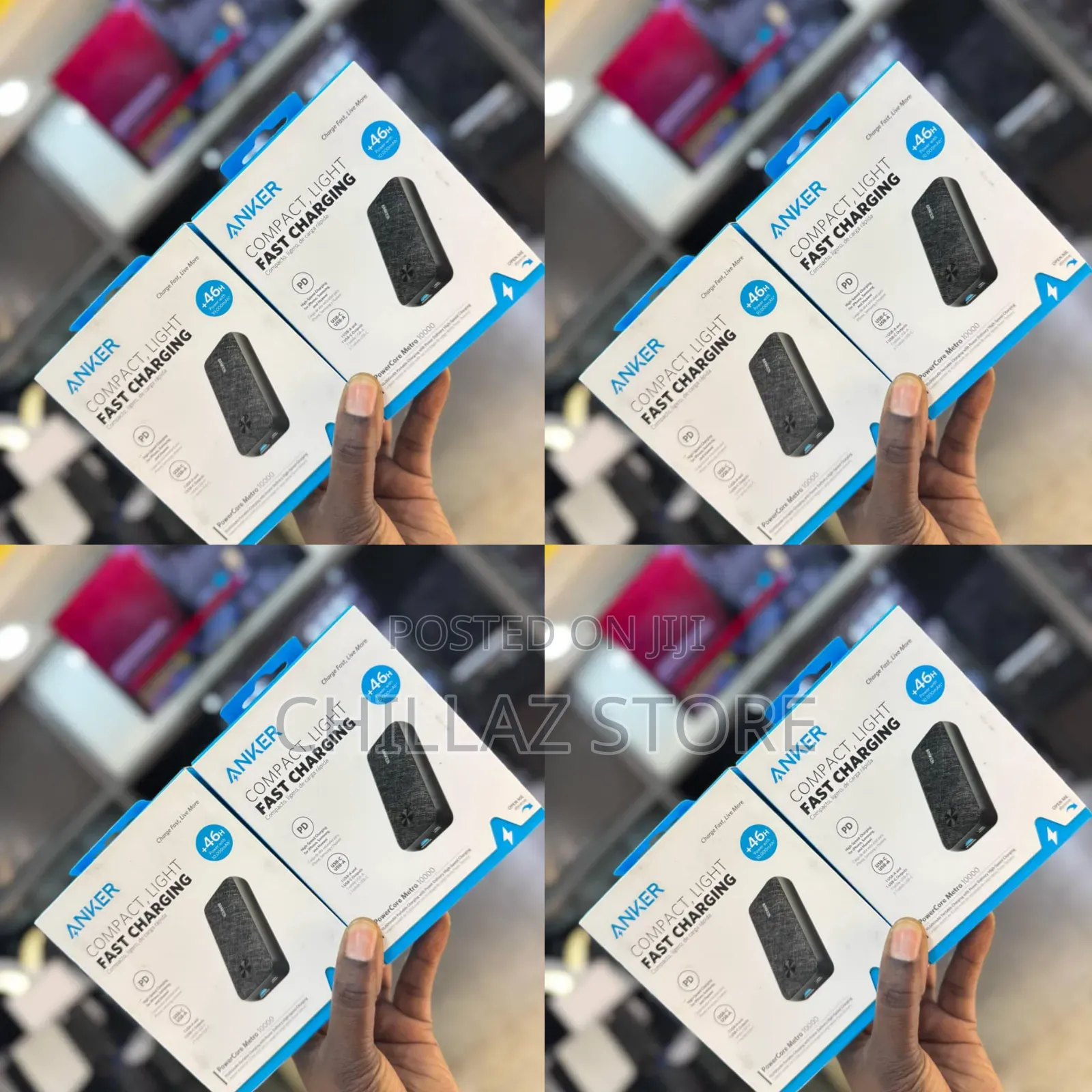 Anker Compact Light, Fast Charging Power Bank.