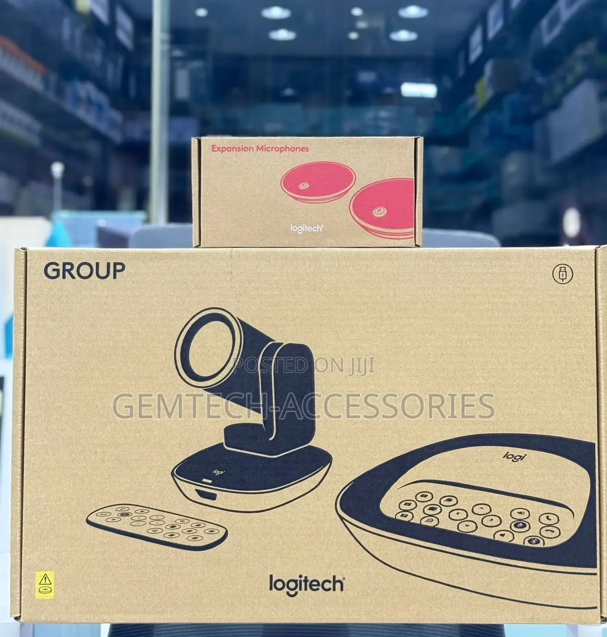 Logitech Group Conferencing Camera With Mics