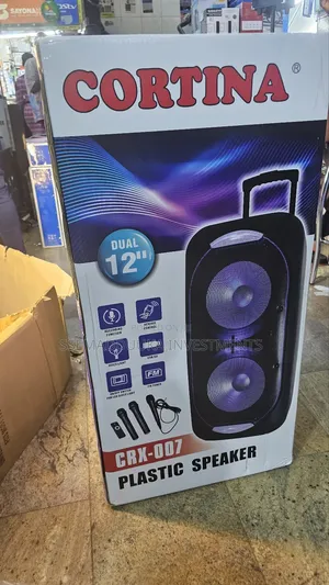 Cortina CRX-007 12"Rechargeable Speaker
