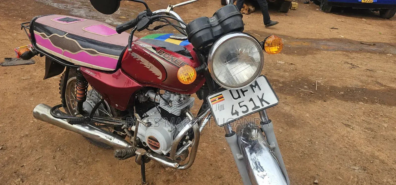 Bajaj Boxer 2023 Red