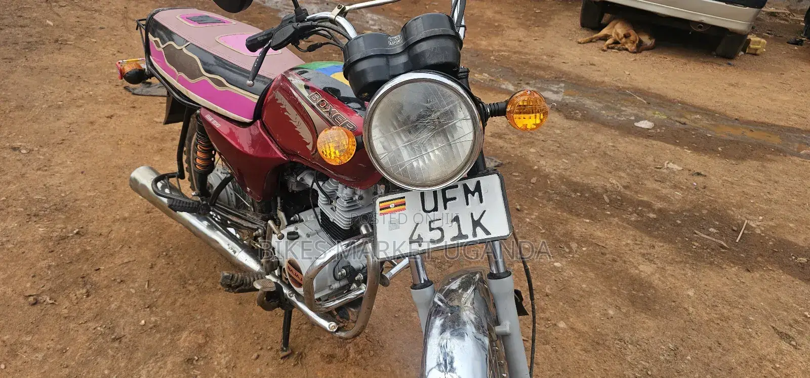 Bajaj Boxer 2023 Red