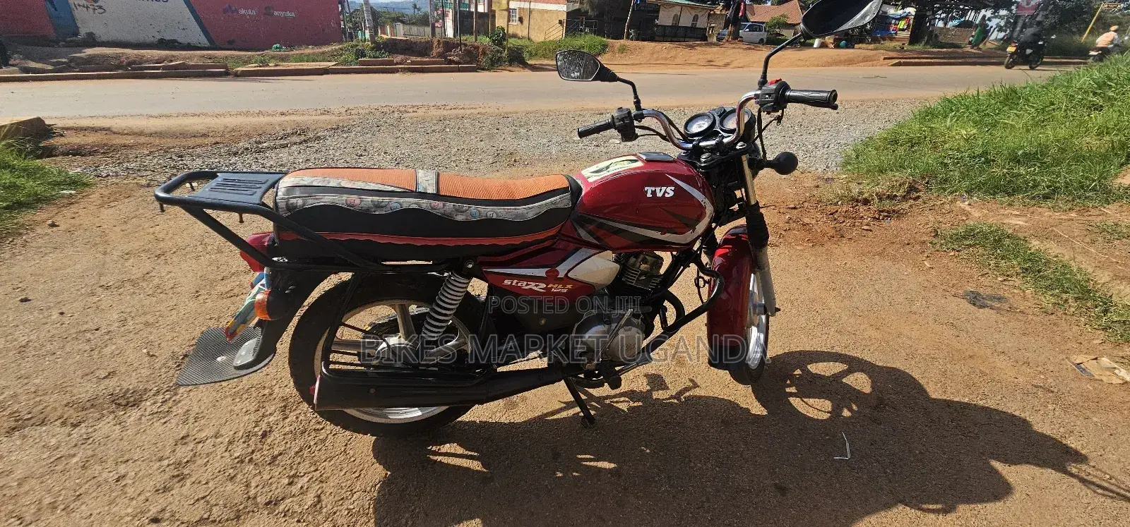TVS HLX 125 2023 Red