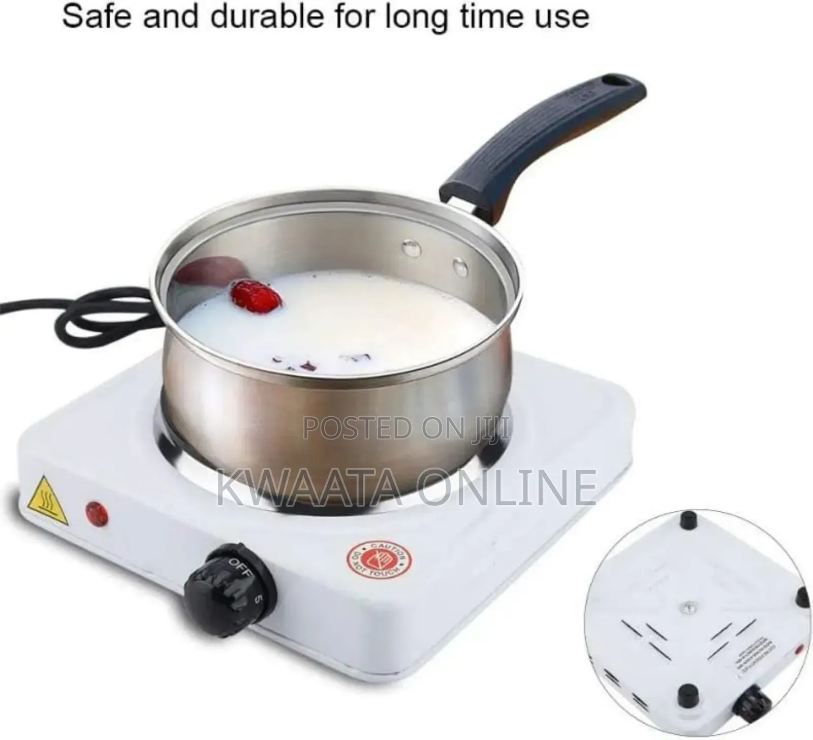 Hot Plate Electric Cooker Single Burner (1000 Watts)