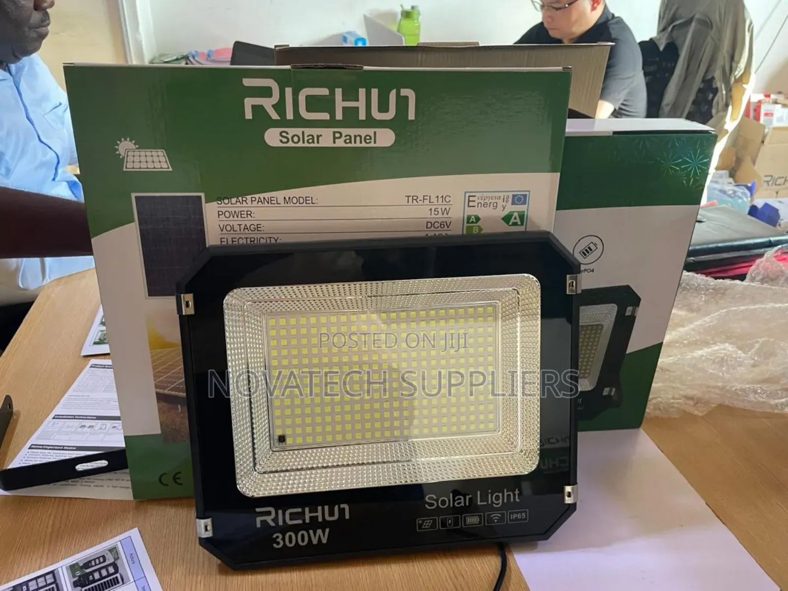 300w Original Richur Led Solar Flood Lights Jekk