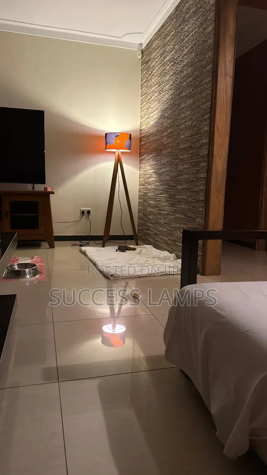 African Print Luxury Lamps.