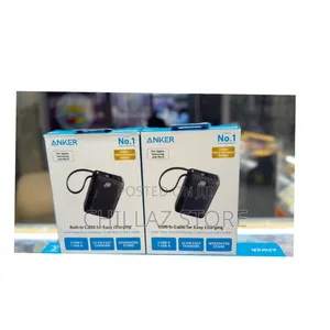 Brand New Anker Built in Cable Fast Charging Power Bank.