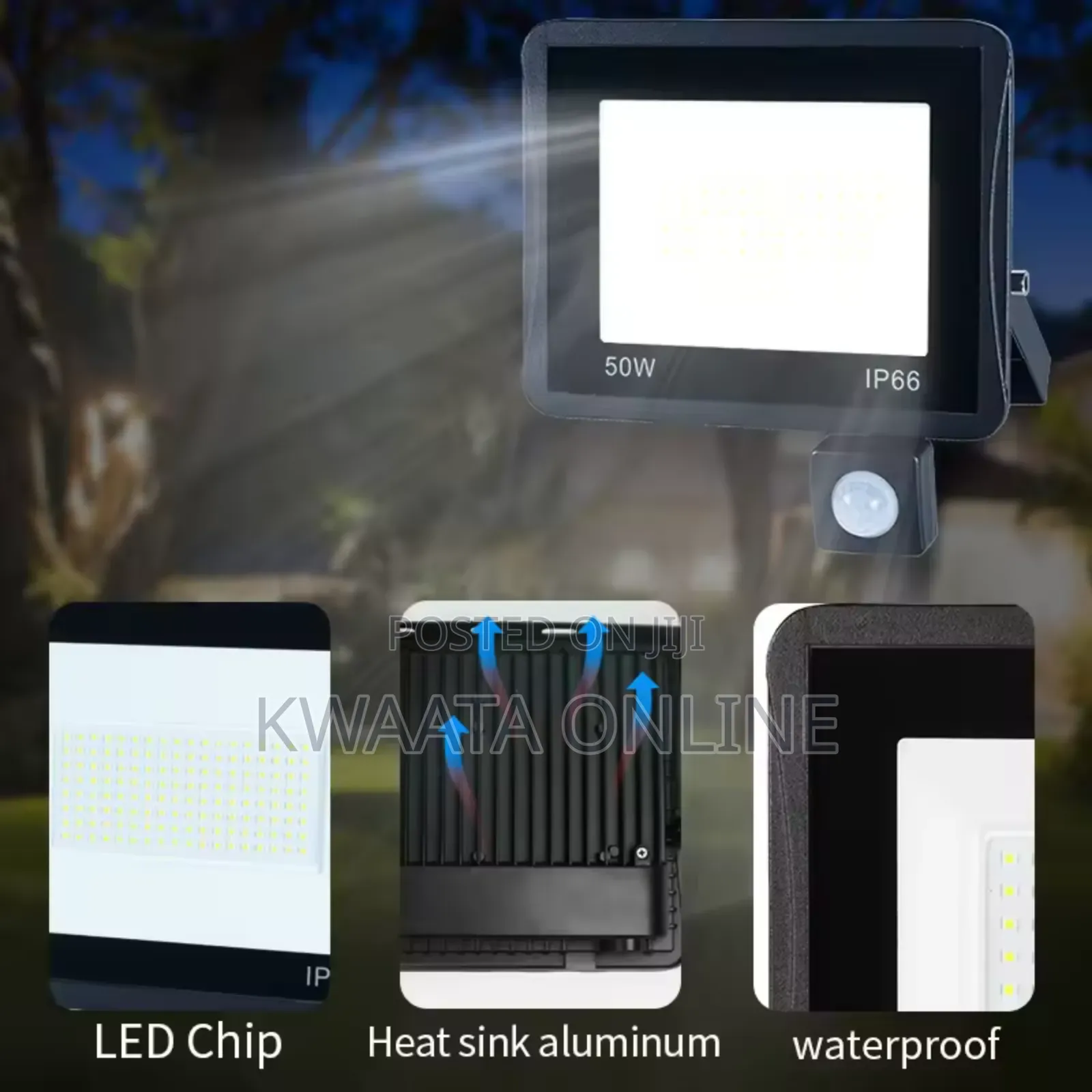 50w Led Flood Light Outdoor - Daylight