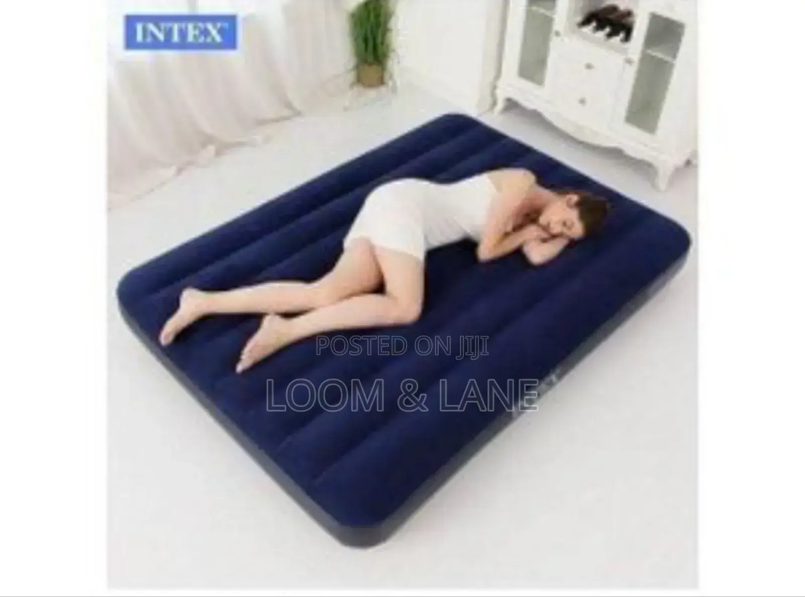 Intex Wave Beam Camping Inflatable Air Bed