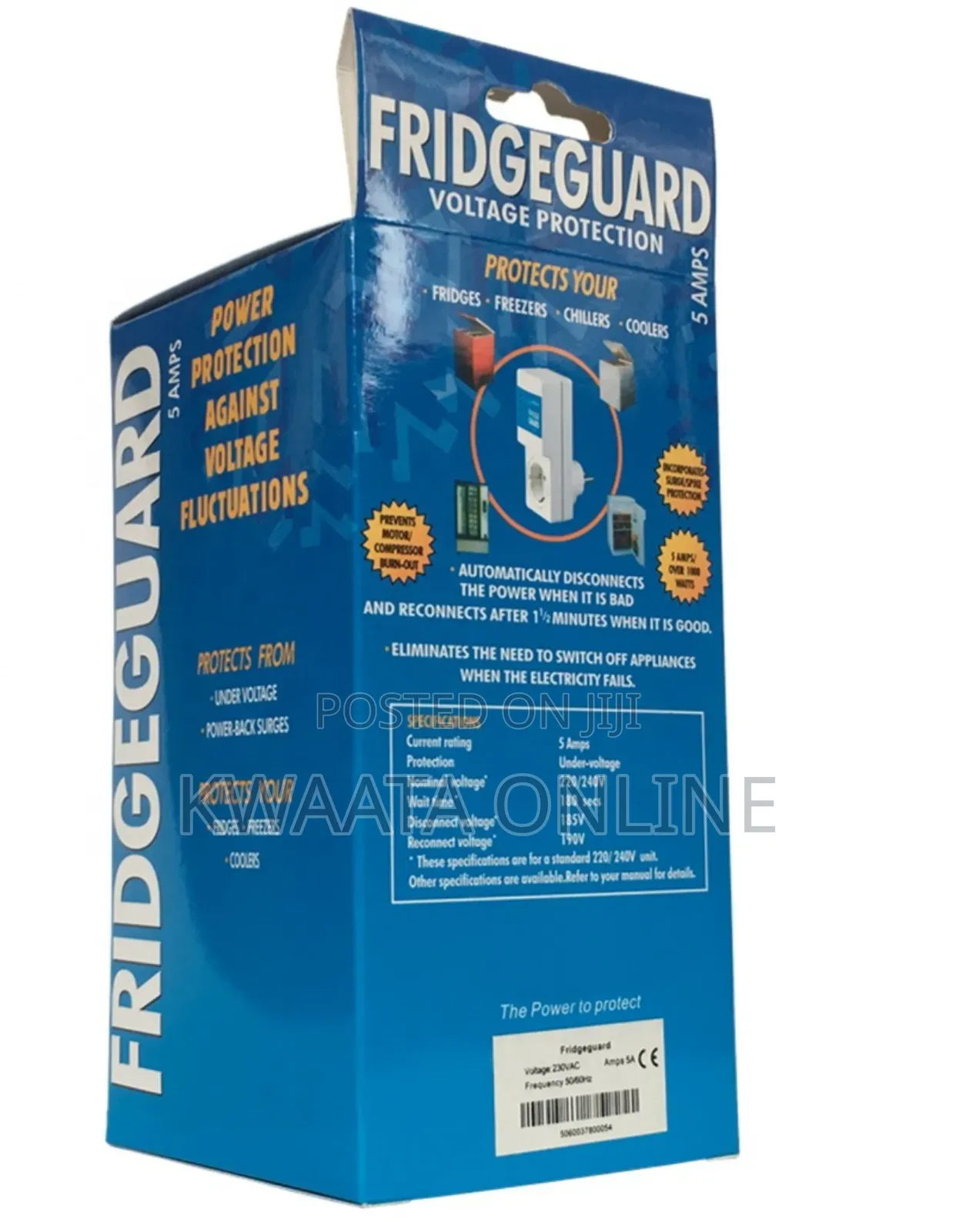 Sollatek 13a High Quality Fridge Guard - White