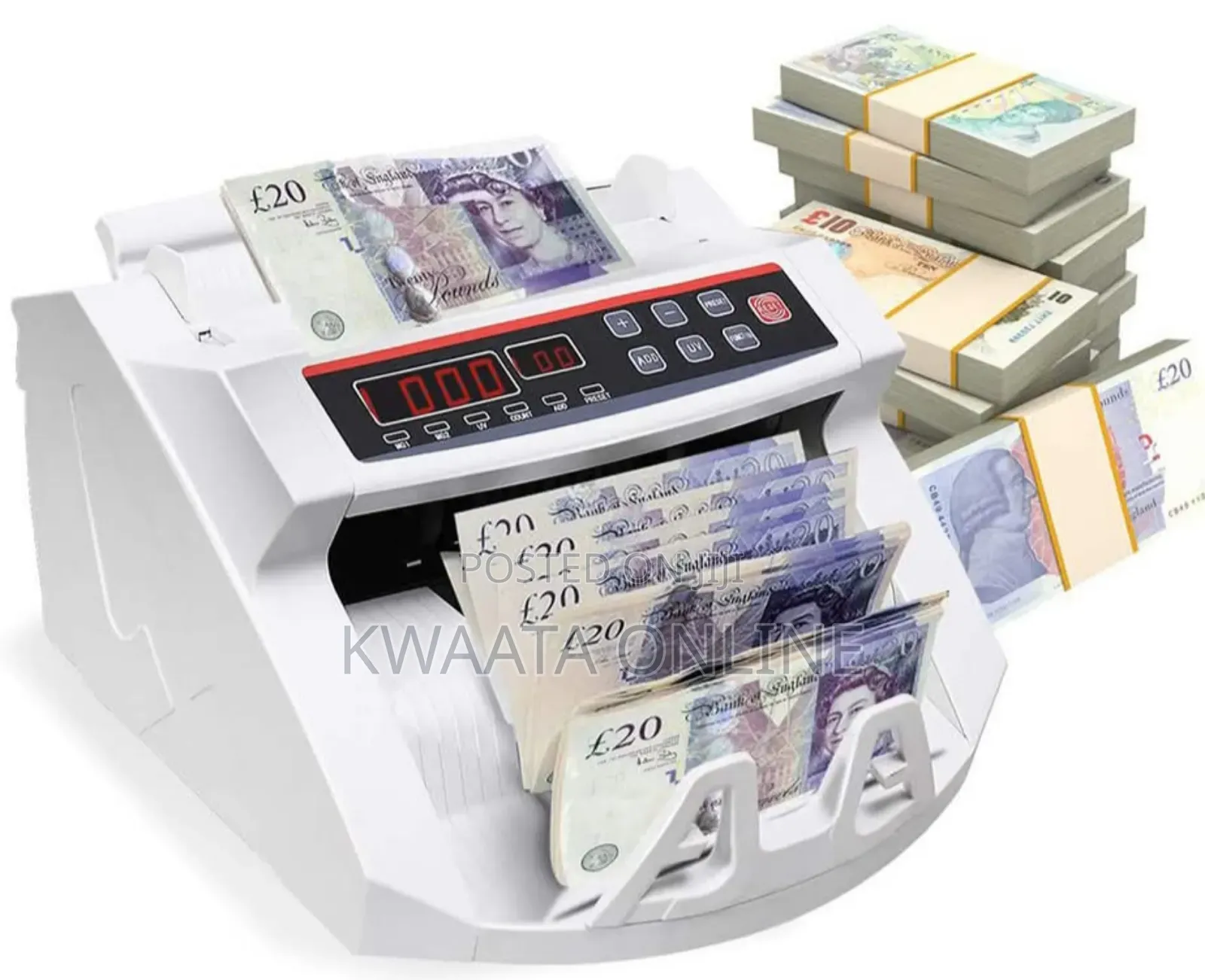 Money Counting Machine And Counterfeit Detector