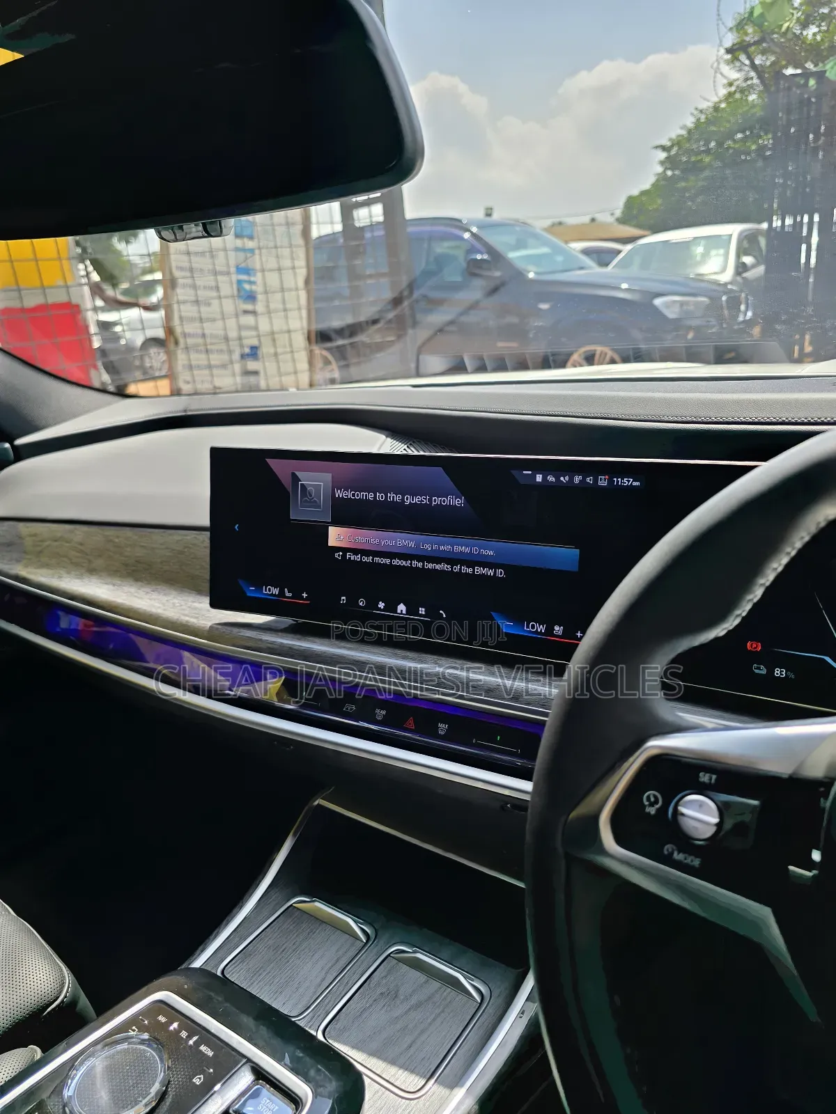 New BMW i7 2024 White