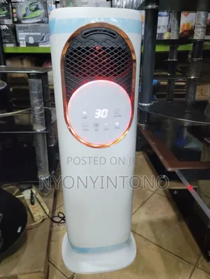 Tower Fan, Humidifier, Air Cooler Thermometer With Remote
