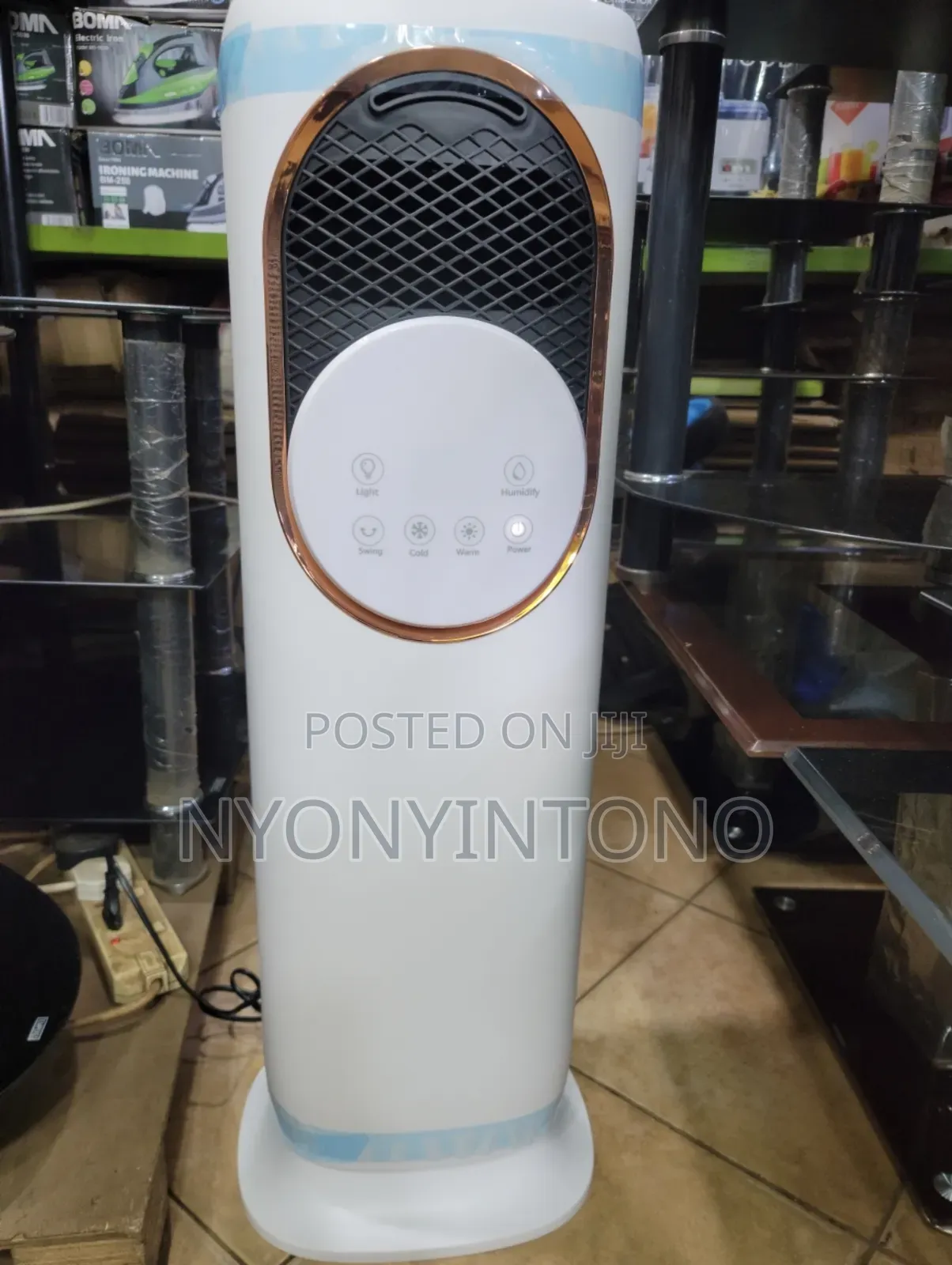 Humidifier, Roomheater, Aircooler Tower Fan With Remote