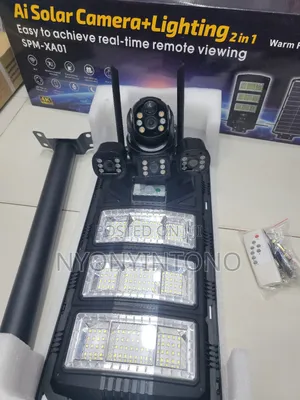4g Wireless 4lense Security Camera + Lighting