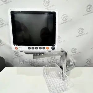 Touch Screen Patient Monitor With a Wall Bracket