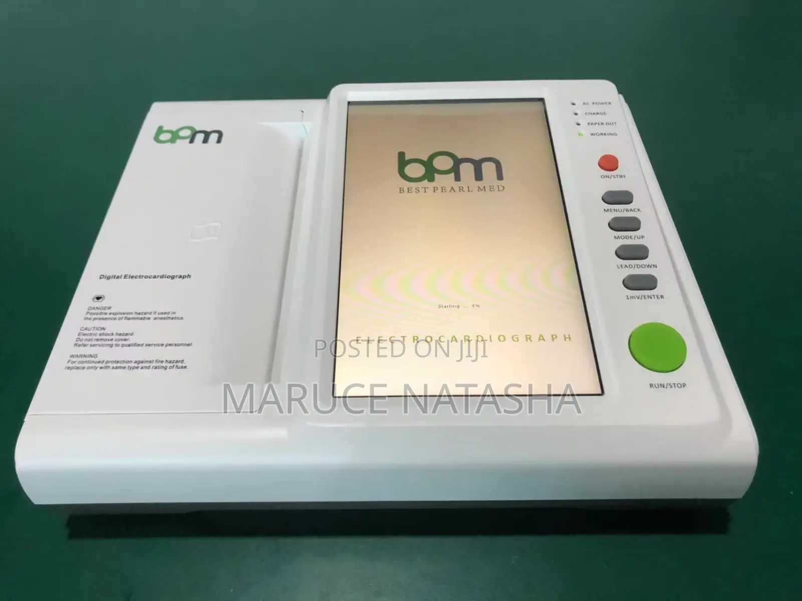 Ecg Machine With an A4 Printer