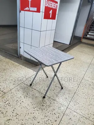 Gray Foldable Table