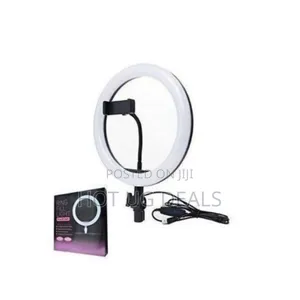 10 Inch Ring Light With Stand, For Tik Tok, Youtube- Black