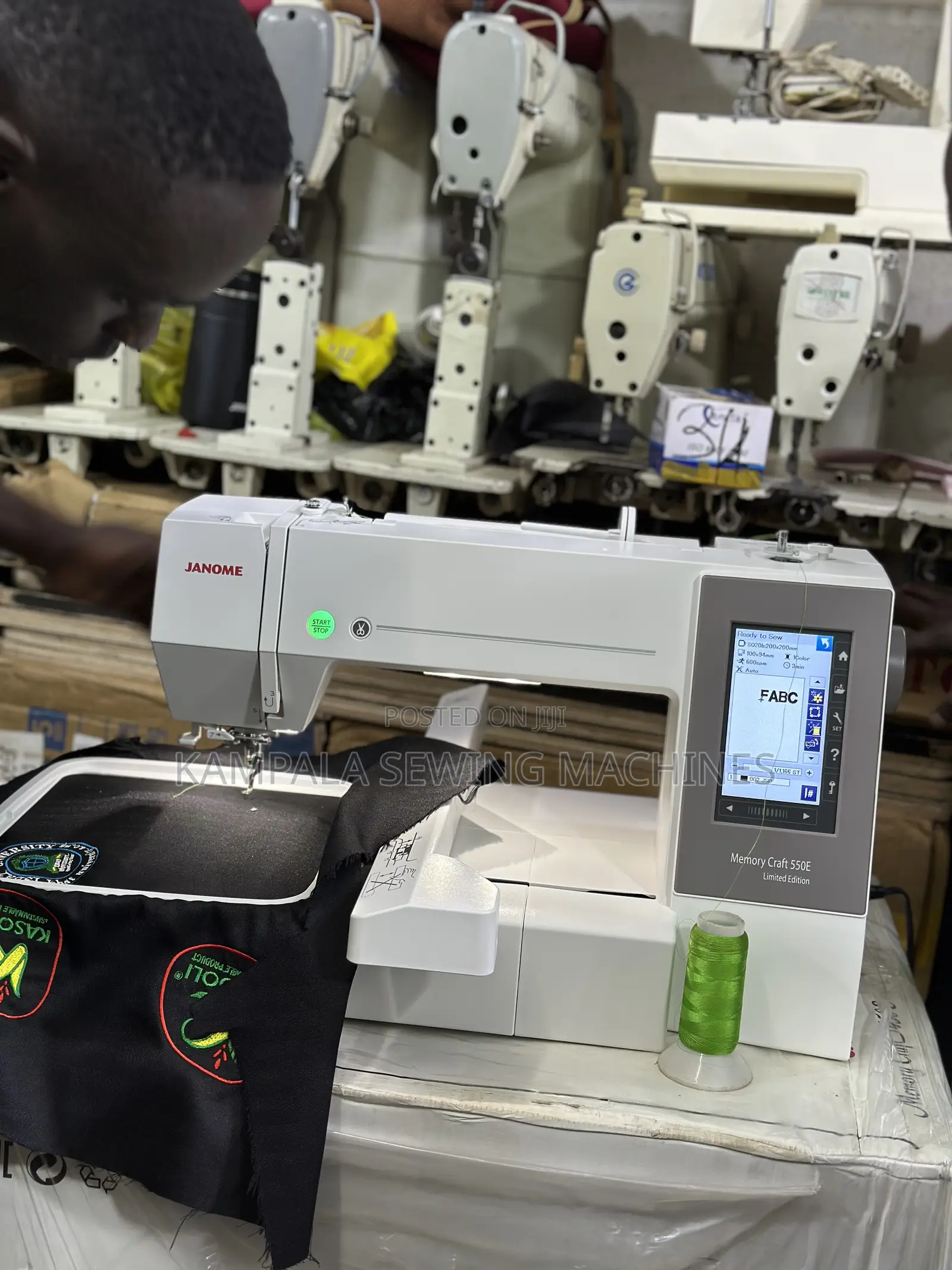 Janome 550e Embroidery Sewing Machines New