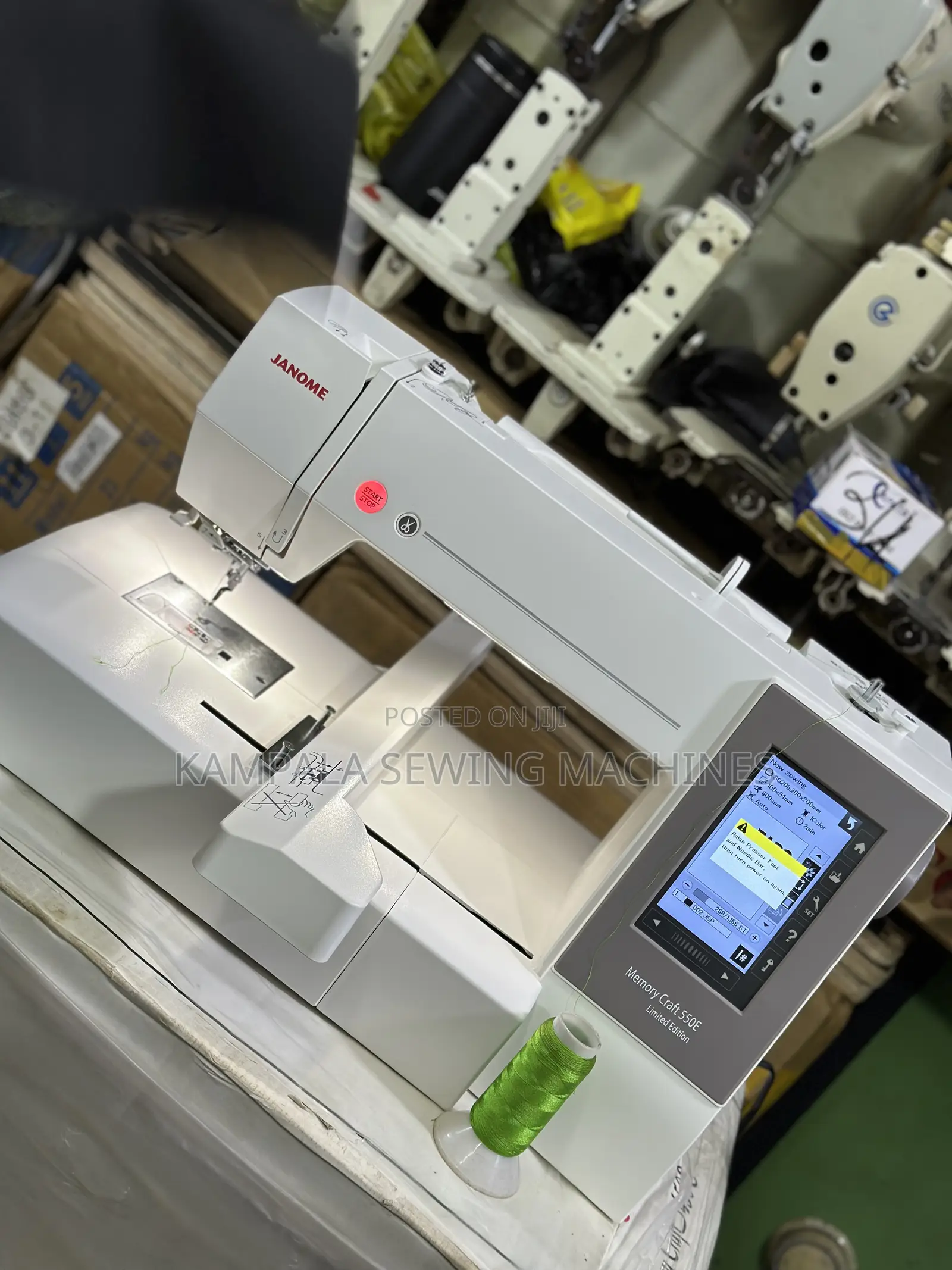 Janome 550e Embroidery Sewing Machines New