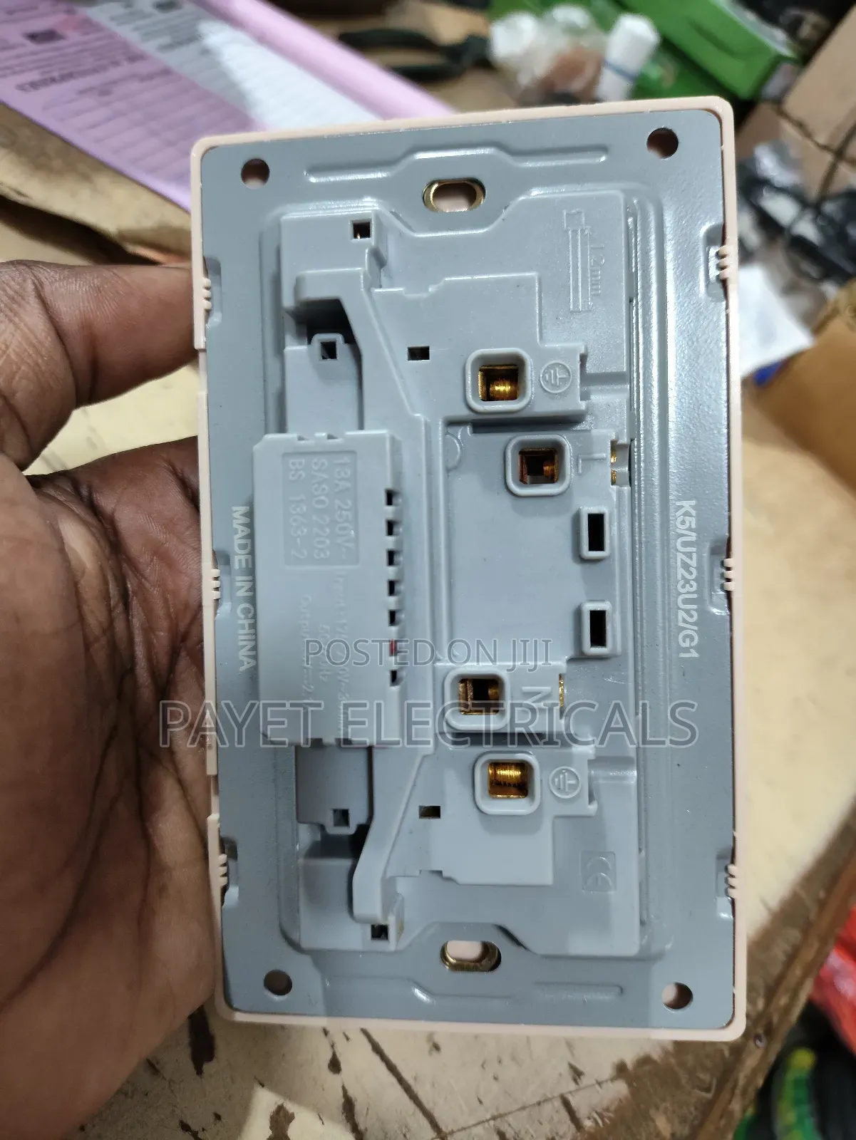 Double Socket With Usb