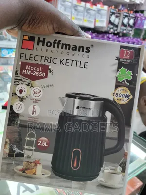 Hoffmans Electric Kettle, Model Hm-2550, With a 2.5l