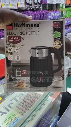 Hoffmans Electric Kettle, Model Hm-2550, With a 2.5l
