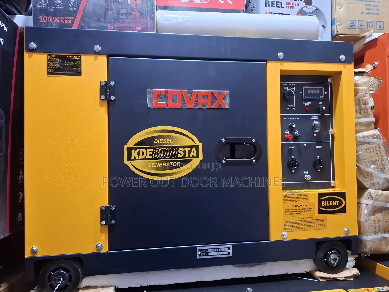 8.5kva Covax / Kipor Diesel Generator