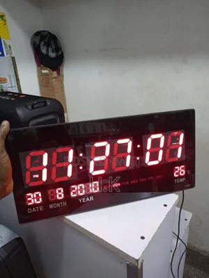 Starlet24 Jh4622 Led Digital Wall Clock 17.8×8.5inch