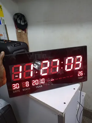 Starlet24 Jh4622 Led Digital Wall Clock 17.8×8.5inch