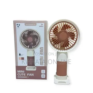 Mini Fan Hand Held Rechargeable 3 Speed - Milticolor