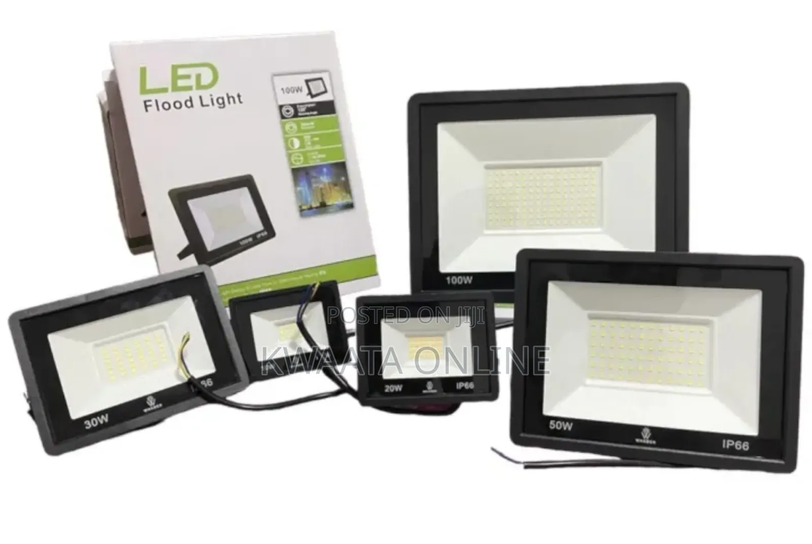 100w Led Flood Light Outdoor Work Light Ip66 Backyard Lights