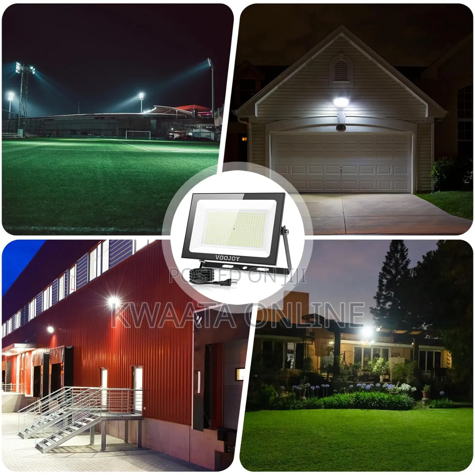 100w Led Flood Light Outdoor Work Light Ip66 Backyard Lights