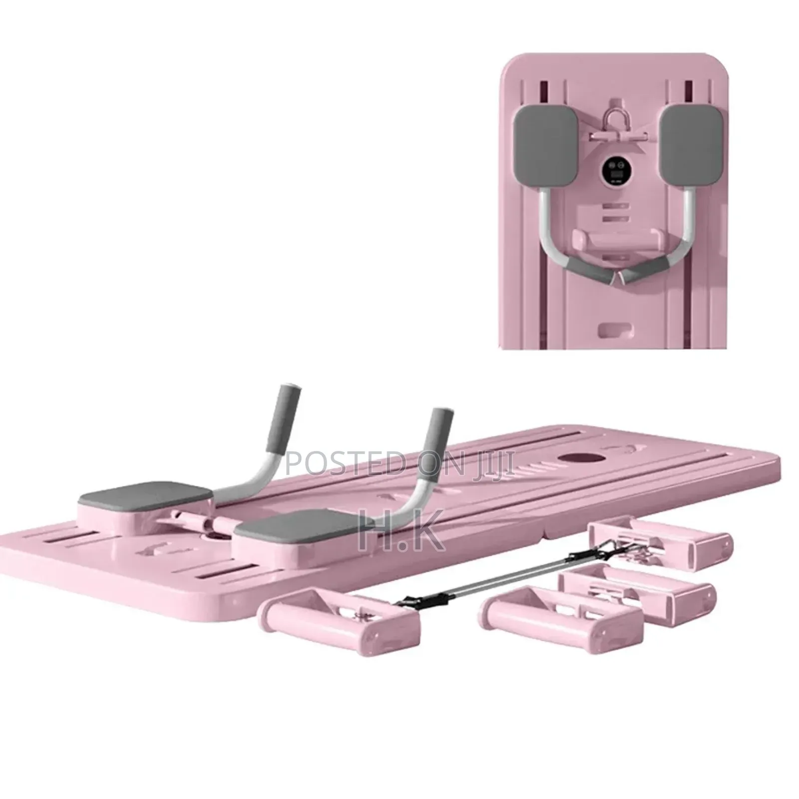 Foldable Pilates Sliding Board Automatic Rebound Ab Roller