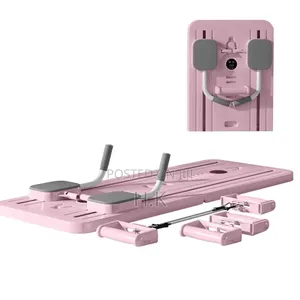 Foldable Pilates Sliding Board Automatic Rebound Ab Roller