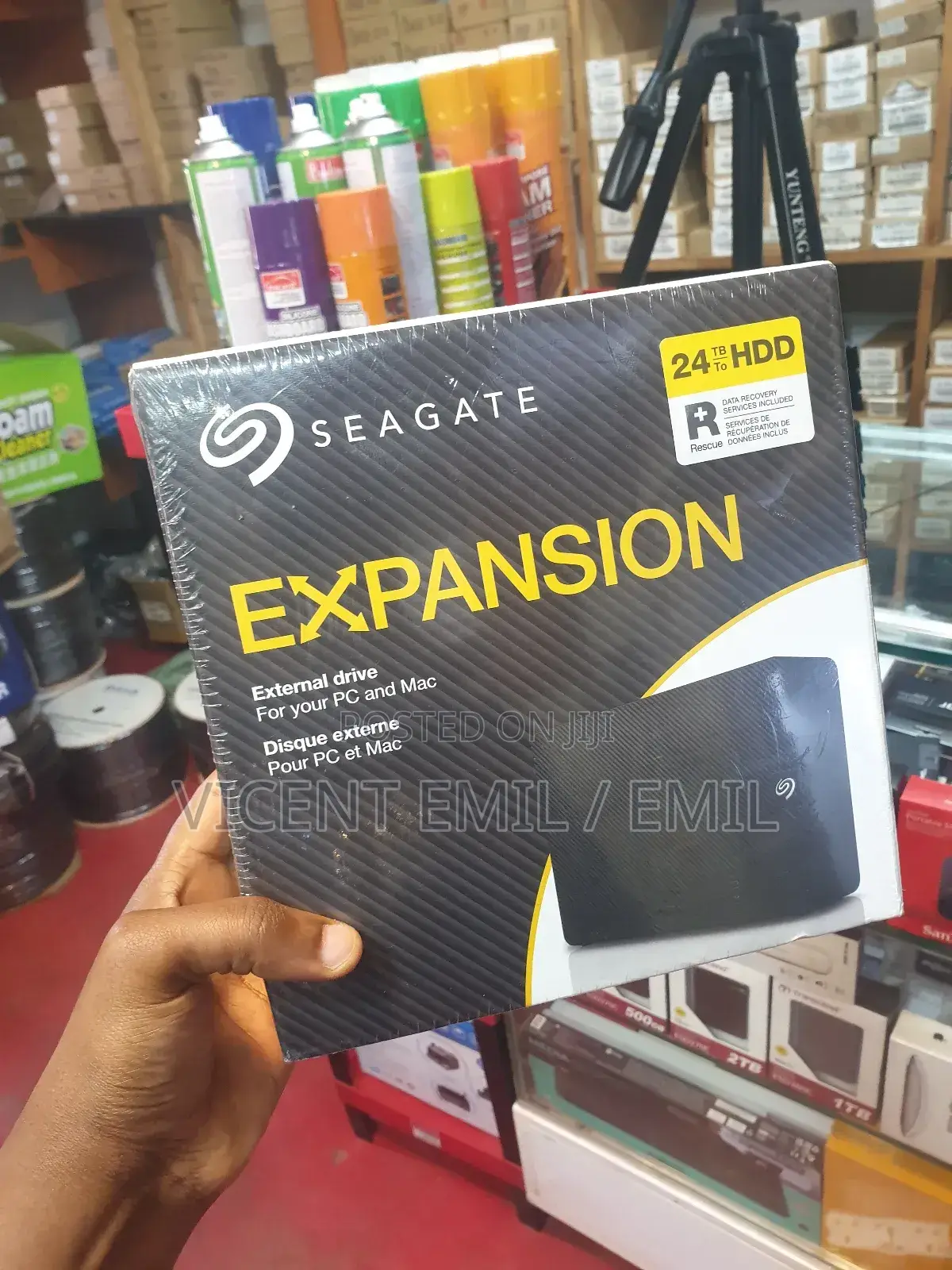 Seagate External HDD Expansion 24tb