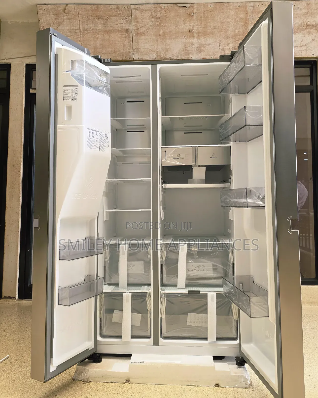 Popular Hisense Side by Side Fridge With an Ice Dispenser