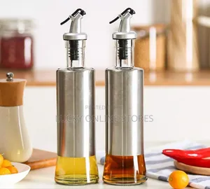 Stainless Steel Olive Oil Dispenser Bottle
